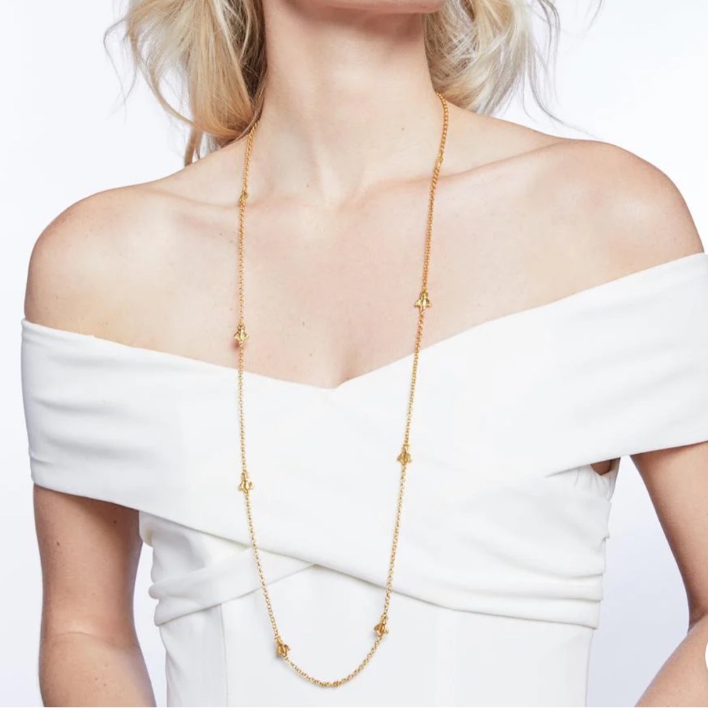 Julie Vos Bee Station Necklace